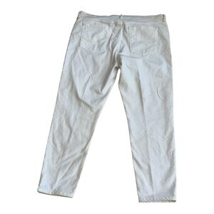Banana Republic Premium Denim -White Skinny Jeans - Plus Size 33